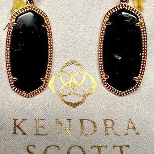 Kendra Scott black rose gold